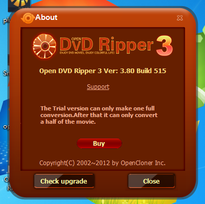 Open DVD ripper官方版(DVD抓取工具)