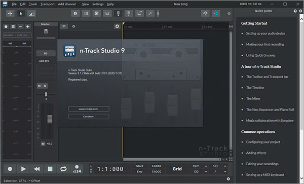 n-Track Studio Suite 9中文电脑版(多音轨录音软件)