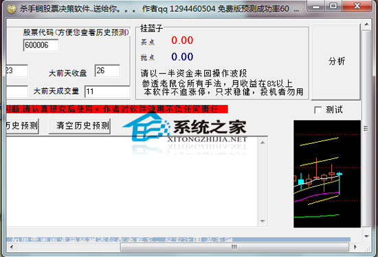 杀手锏股票决策 1.0 绿色免费版