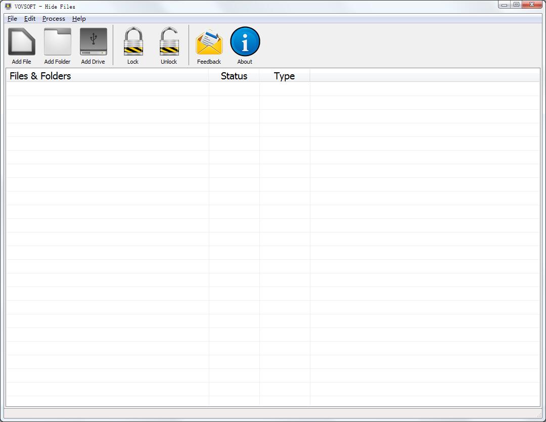 VovSoft Hide Files英文安装版(文件隐藏加密工具)