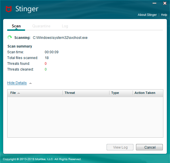 迈克菲杀毒软件官方安装版(McAfee Stinger Raptor)