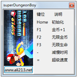 超级地牢男孩五项修改器绿色版