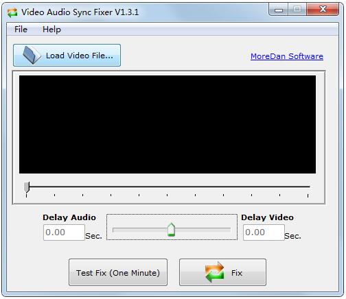 Video Audio Sync Fixer英文安装版(音频同步修复软件)