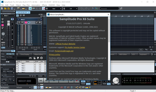 Samplitude Pro X12汉化版