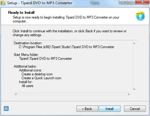 Tipard DVD to MP3 Converter官方版