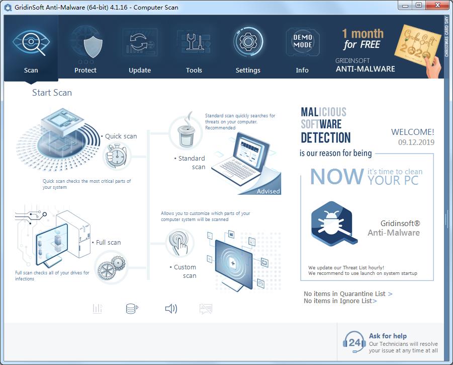 Gridinsoft Anti-Malware英文安装版(电脑安全软件)