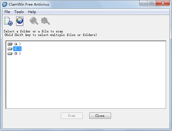 ClamWin Free Antivirus英文版(杀毒软件)
