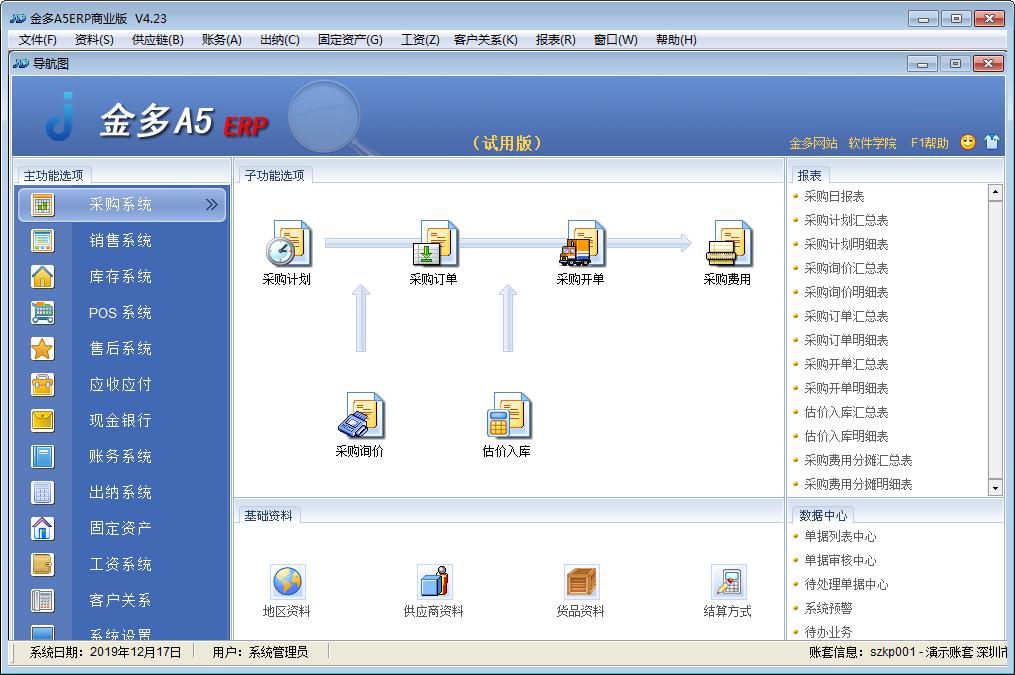 金多A5ERP官方商业版