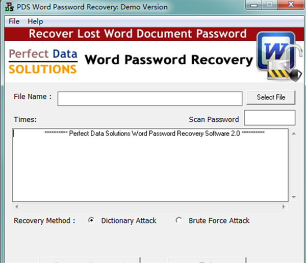 PDS Word Password Recovery官方版(Word密码恢复软件)
