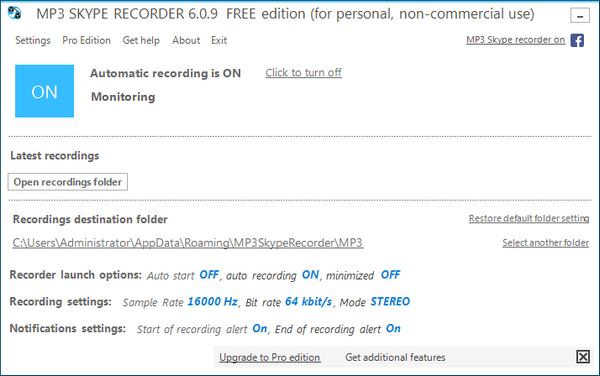 MP3 Skype Recorder官方版