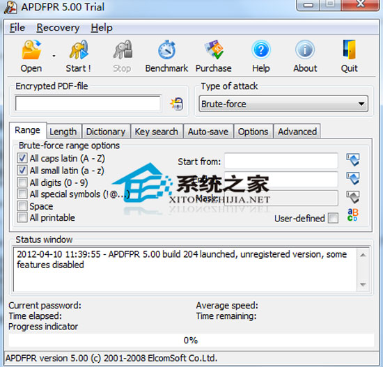 Advanced PDF Password Recovery绿色汉化版