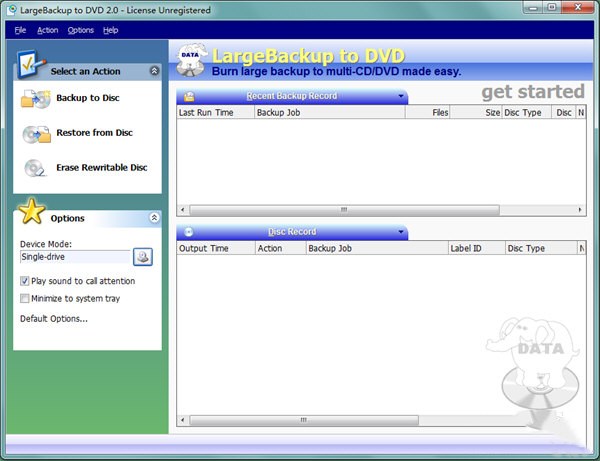 LargeBackup to DVD官方版(DVD光盘刻录工具)