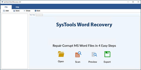 SysTools Word Recovery最新版(Word修复软件)