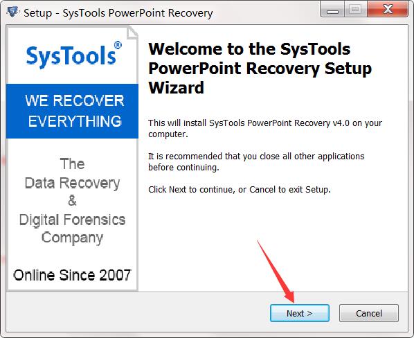 SysTools PowerPoint Recovery