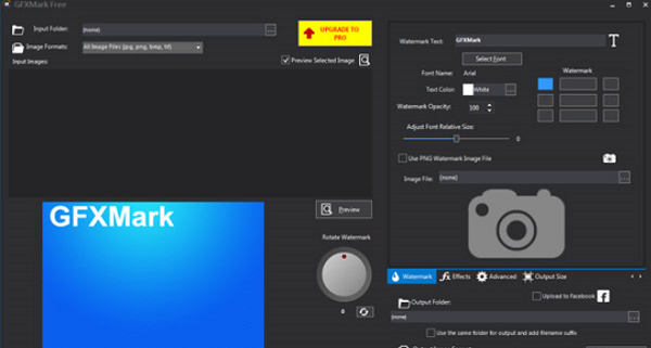 GFXMark Free官方版(多功能图片水印添加与处理工具)