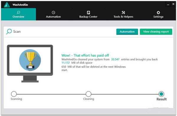Abelssoft WashAndGo最新版(磁盘清理工具)