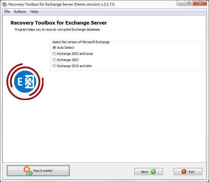 Recovery Toolbox for Exchange Server多国语言安装版(EDB文件修复工具)