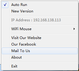 WiFi Mouse电脑端<a href=https://www.officeba.com.cn/tag/lvseban/ target=_blank class=infotextkey>绿色版</a>(手机无线鼠标)