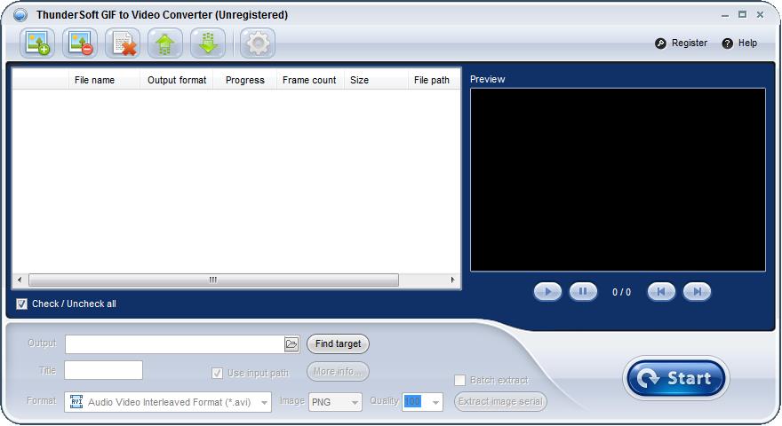 ThunderSoft GIF toConverter 