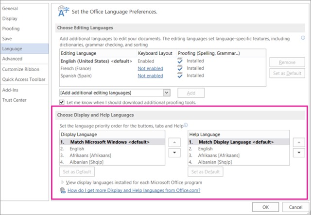 Office 2016语言配件包 32&64位 官方中文版