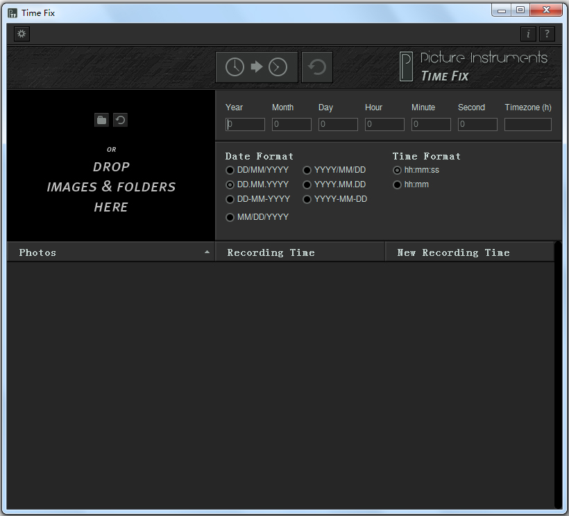 Time Fix英文版(照片时间修改软件)