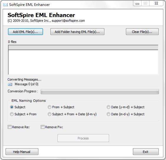 SoftSpire EML Enhancer英文安装版(EML增强软件)