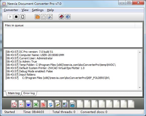 Neevia Document Converter Pro（文档<a href=https://www.officeba.com.cn/tag/geshizhuanhuanqi/ target=_blank class=infotextkey>格式转换器</a>）V7.0.0.51 英文安装版