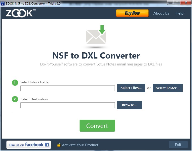 ZOOK NSF to DXL Converter英文安装版