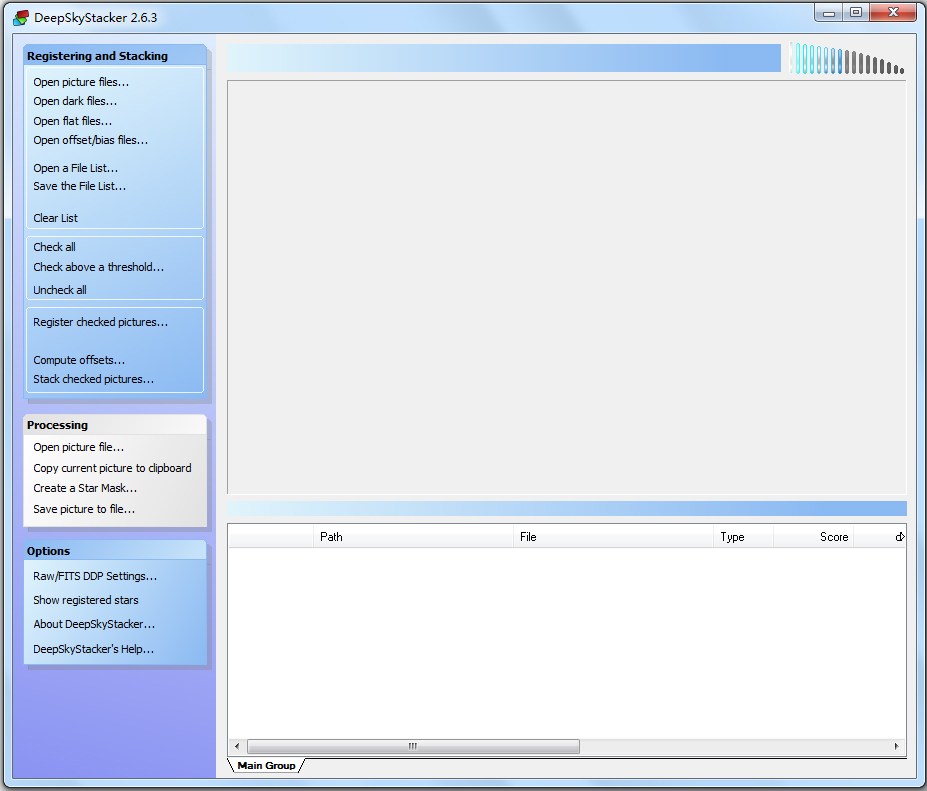 DeepSkyStacker英文版(图片叠加处理软件)
