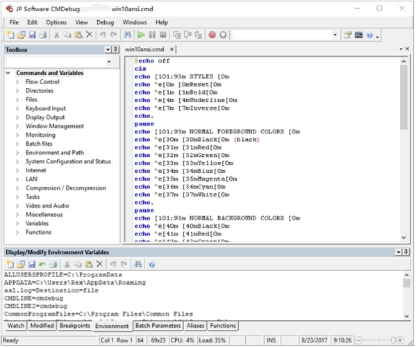 JP Software CMDebug中文免费版(编程处理调试)