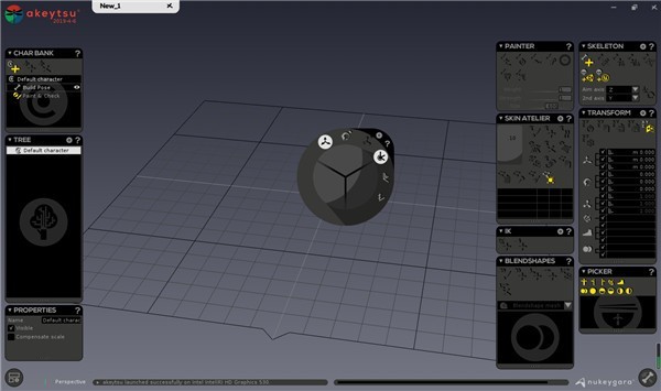 Nukeygara Akeytsu 免费版(3D动画制作软件)