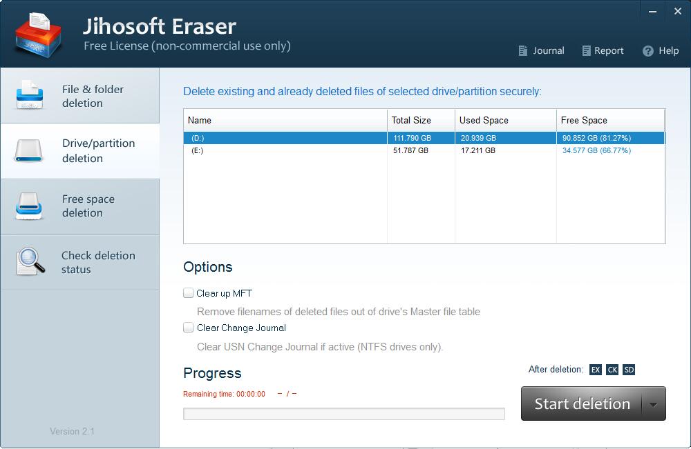 Jihosoft Eraser英文安装版