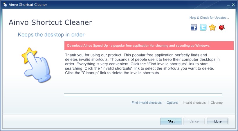 Ainvo Shortcut Cleaner绿色英文版