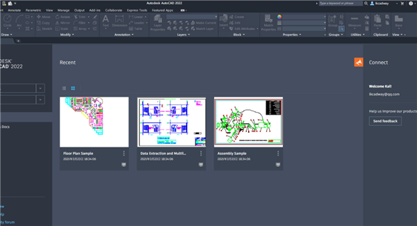 AutoCAD 2022 绿色精简版