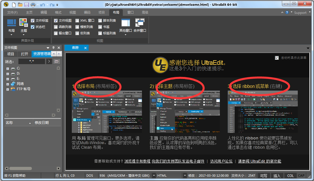 Ultraedit(文本编辑器）64位中文绿色版