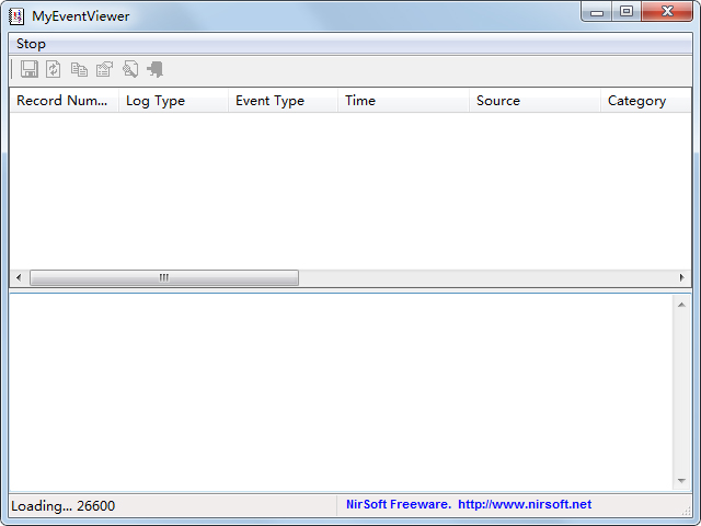 MyEventViewer绿色英文版(日志查看工具)