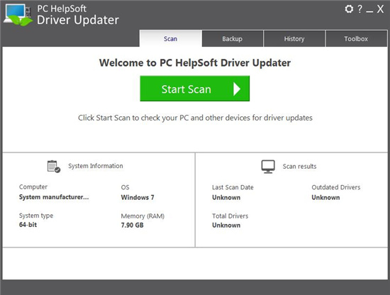 PC HelpSoft Driver Updater免费版(驱动程序更新工具)