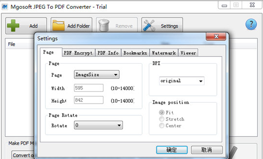 Mgosoft JPEG To PDF Converter官方版(JPEG到<a href=https://www.officeba.com.cn/tag/PDFzhuanhuanqi/ target=_blank class=infotextkey>PDF转换器</a>)