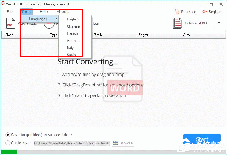 WordtoPDF Converter多国语言安装版(Word转PDF软件)