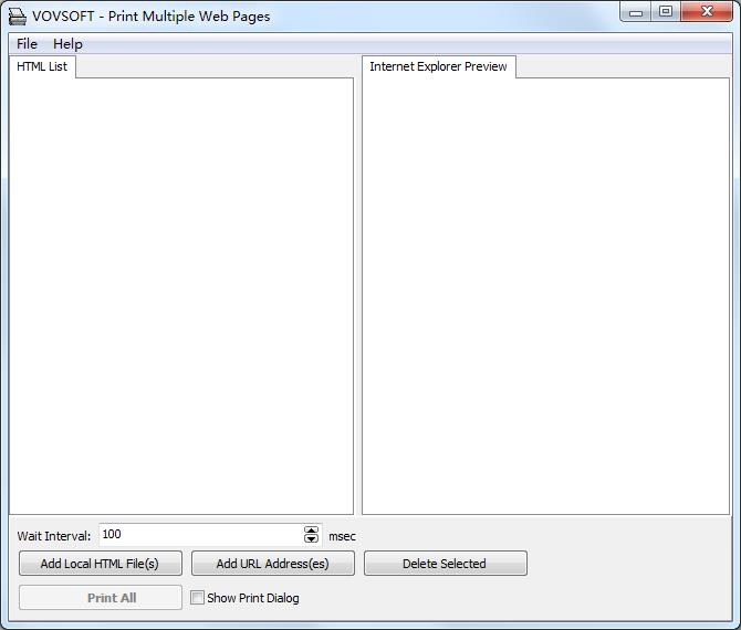 Print Multiple Web Pages英文安装版(页面打印软件)