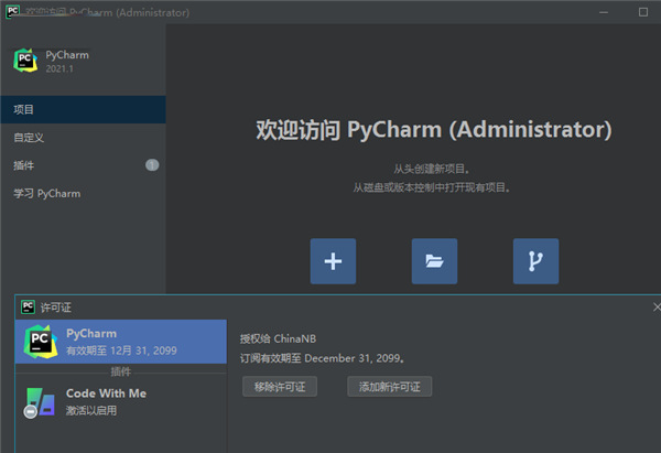 PyCharm2021中文插件