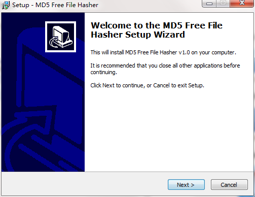 MD5 Free File Hasher中文版(md5校验工具)