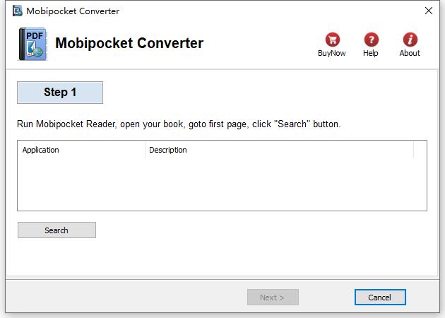Mobipocket Converter（电子文档阅读软件）英文安装版