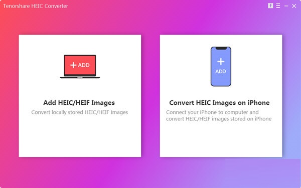 Tenorshare HEIC Converter英文安装版