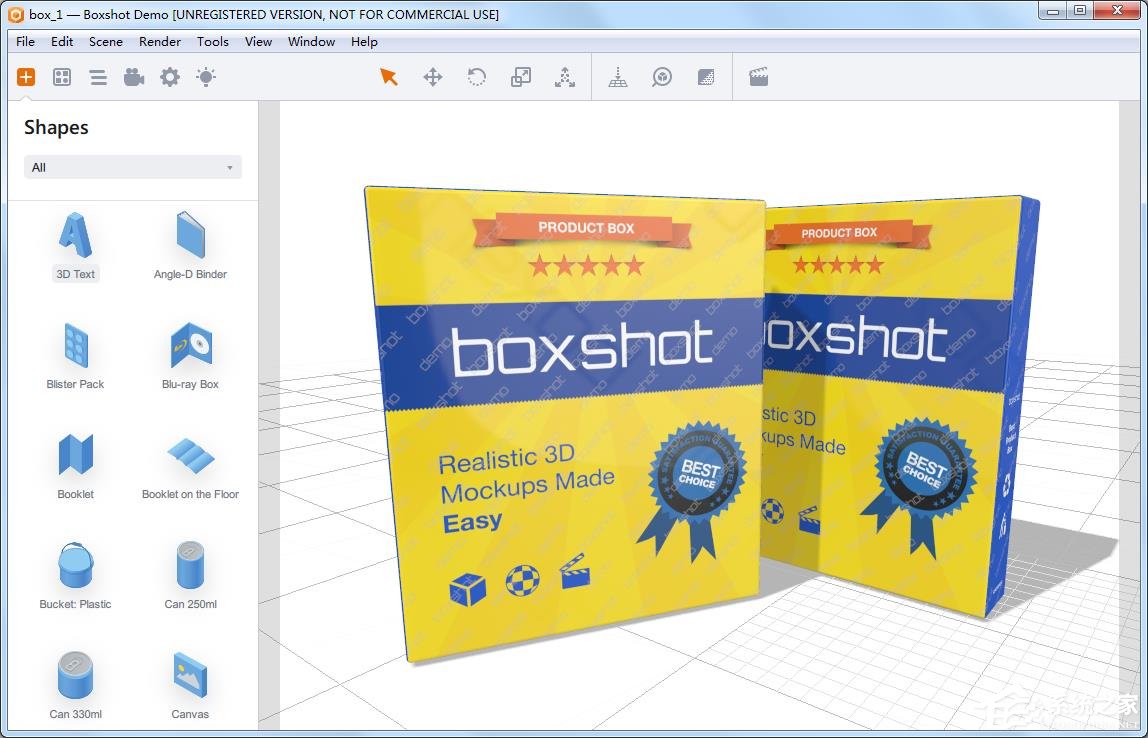 Boxshot英文安装版(3D包装盒设计工具)