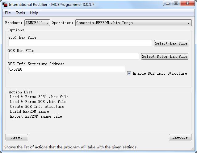 MCEProgammer绿色英文版(IR文件合并工具)