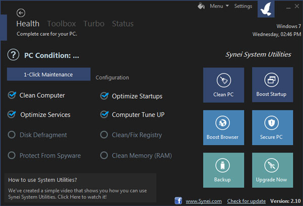 Sys Optimizer英文<a href=https://www.officeba.com.cn/tag/lvseban/ target=_blank class=infotextkey>绿色版</a>(<a href=https://www.officeba.com.cn/tag/xitongyouhuaruanjian/ target=_blank class=infotextkey>系统优化软件</a>)