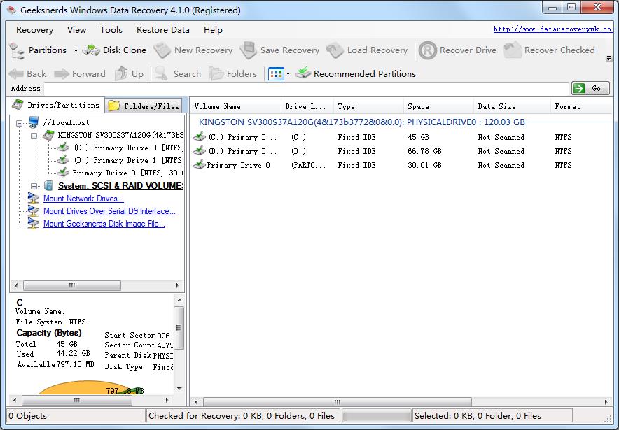 GeekSnerds Windows Data Recovery英文安装版(数据恢复工具)