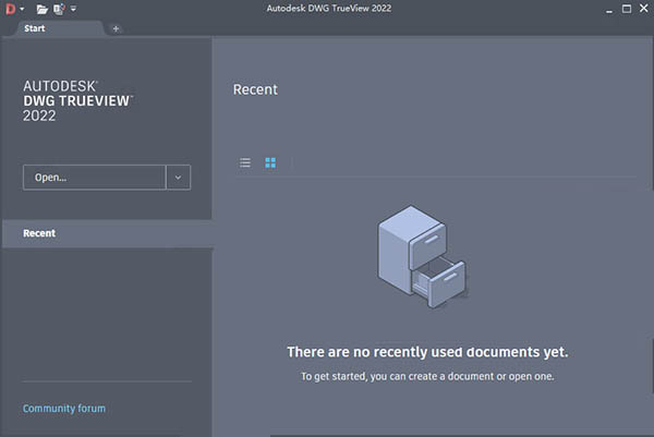 Autodesk DWG TrueView2022免费版(CAD图纸查看软件)