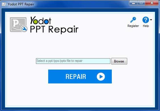 Yodot PPT Repair英文安装版(PPT文件修复软件)
